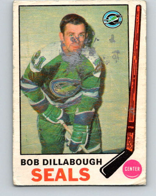 1969-70 O-Pee-Chee #150 Bob Dillabough  Oakland Seals  V1604
