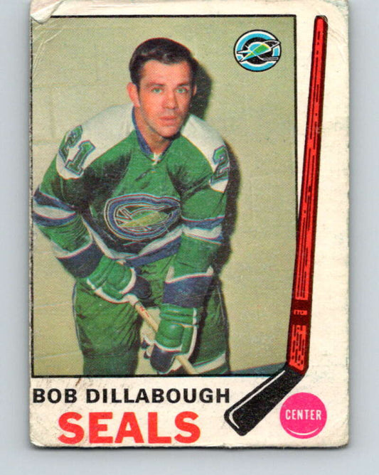 1969-70 O-Pee-Chee #150 Bob Dillabough  Oakland Seals  V1606