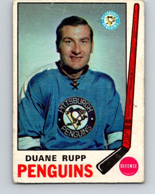 1969-70 O-Pee-Chee #153 Duane Rupp  Pittsburgh Penguins  V1613
