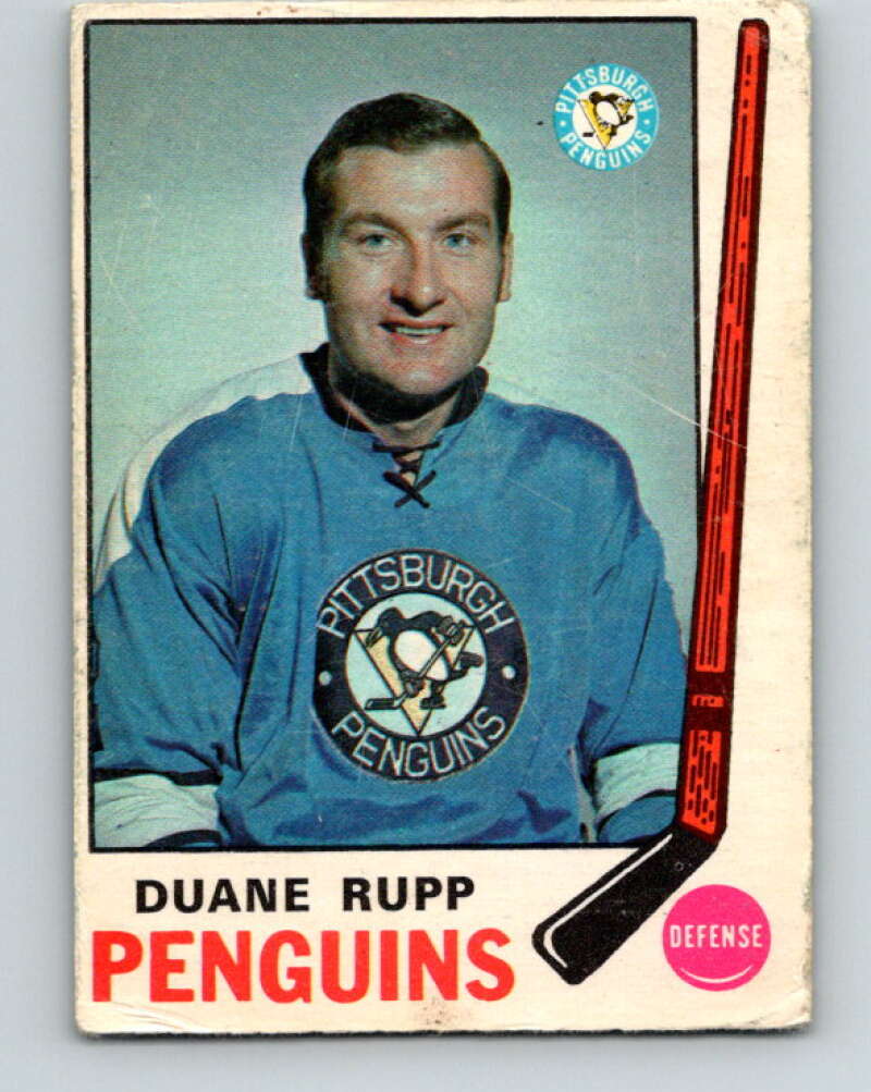 1969-70 O-Pee-Chee #153 Duane Rupp  Pittsburgh Penguins  V1614