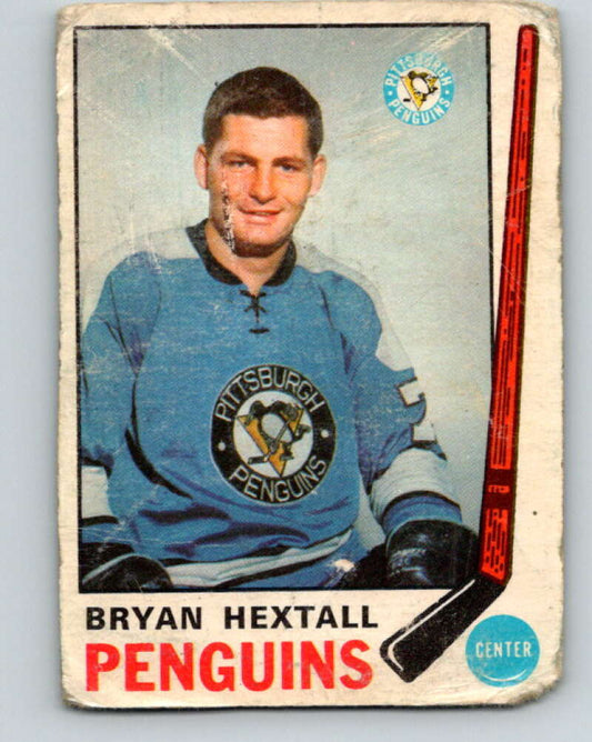 1969-70 O-Pee-Chee #154 Bryan Hextall  RC Rookie Pittsburgh Penguins  V1617
