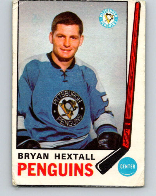1969-70 O-Pee-Chee #154 Bryan Hextall  RC Rookie Pittsburgh Penguins  V1619