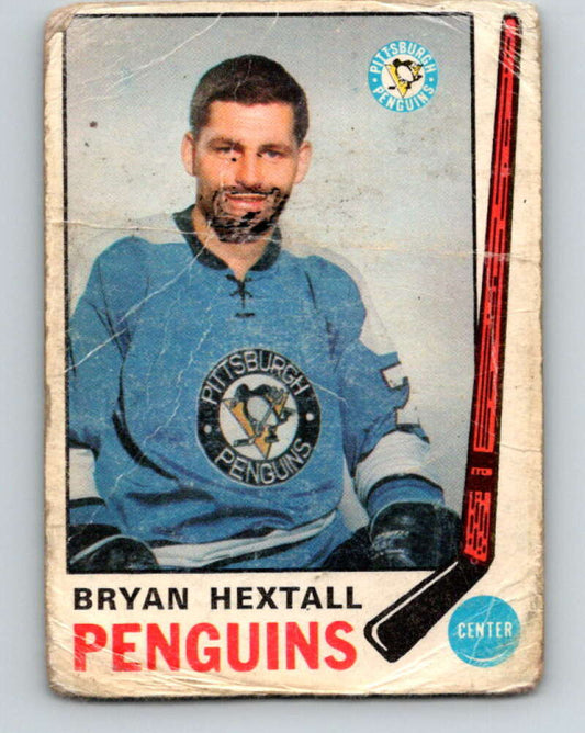 1969-70 O-Pee-Chee #154 Bryan Hextall  RC Rookie Pittsburgh Penguins  V1620