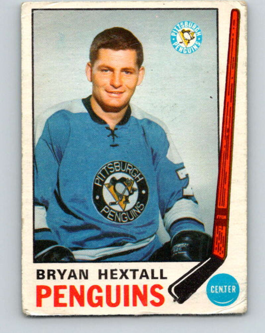 1969-70 O-Pee-Chee #154 Bryan Hextall  RC Rookie Pittsburgh Penguins  V1622