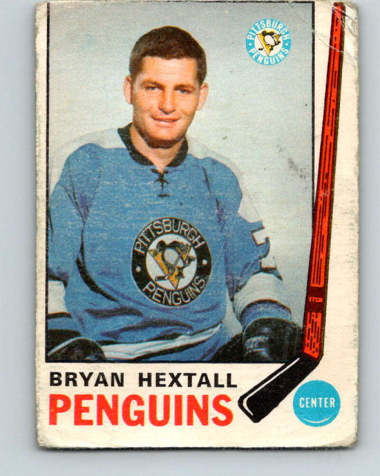1969-70 O-Pee-Chee #154 Bryan Hextall  RC Rookie Pittsburgh Penguins  V1624