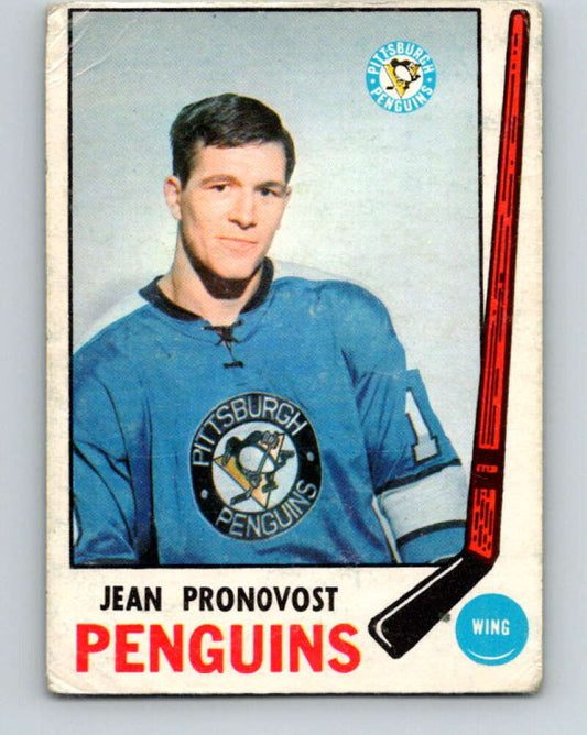 1969-70 O-Pee-Chee #155 Jean Pronovost  RC Rookie Pittsburgh Penguins  V1628