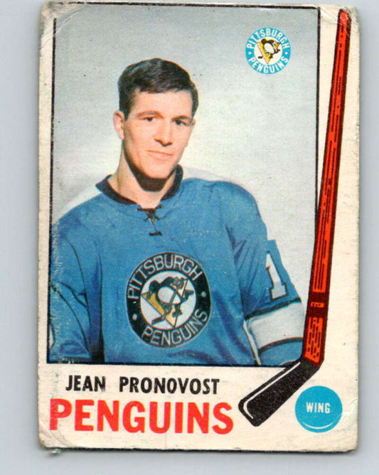 1969-70 O-Pee-Chee #155 Jean Pronovost  RC Rookie Pittsburgh Penguins  V1629