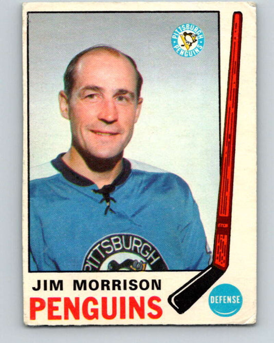 1969-70 O-Pee-Chee #156 Jim Morrison  Pittsburgh Penguins  V1631