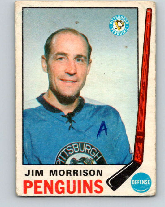 1969-70 O-Pee-Chee #156 Jim Morrison  Pittsburgh Penguins  V1632