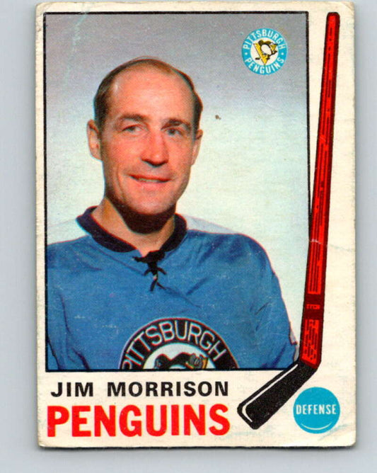 1969-70 O-Pee-Chee #156 Jim Morrison  Pittsburgh Penguins  V1633