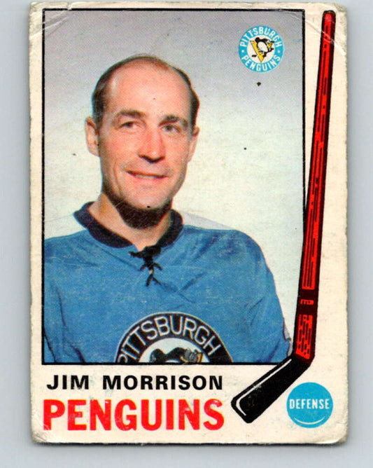 1969-70 O-Pee-Chee #156 Jim Morrison  Pittsburgh Penguins  V1634