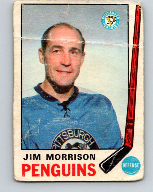 1969-70 O-Pee-Chee #156 Jim Morrison  Pittsburgh Penguins  V1636