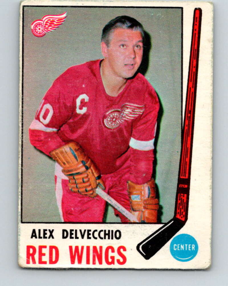 1969-70 O-Pee-Chee #158 Poul Popiel  Detroit Red Wings  V1643