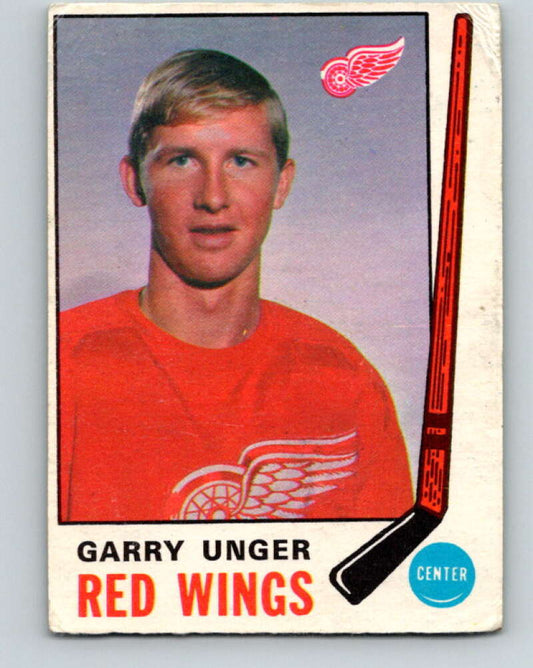 1969-70 O-Pee-Chee #159 Garry Unger  Detroit Red Wings  V1649
