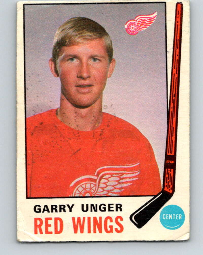 1969-70 O-Pee-Chee #159 Garry Unger  Detroit Red Wings  V1650