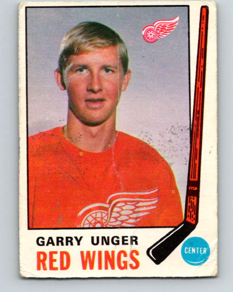 1969-70 O-Pee-Chee #159 Garry Unger  Detroit Red Wings  V1652