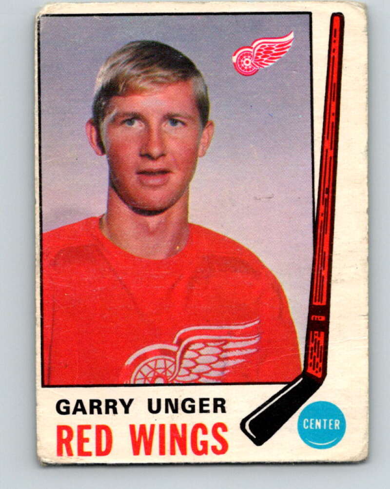 1969-70 O-Pee-Chee #159 Garry Unger  Detroit Red Wings  V1653