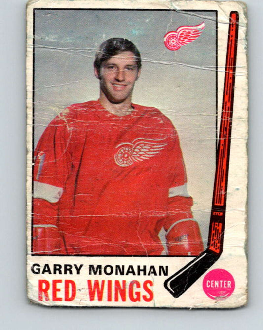 1969-70 O-Pee-Chee #160 Garry Monahan  Detroit Red Wings  V1656