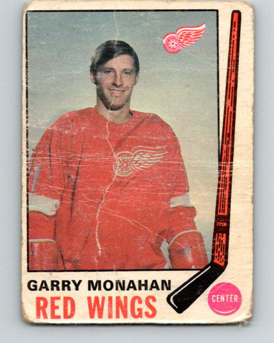 1969-70 O-Pee-Chee #160 Garry Monahan  Detroit Red Wings  V1657