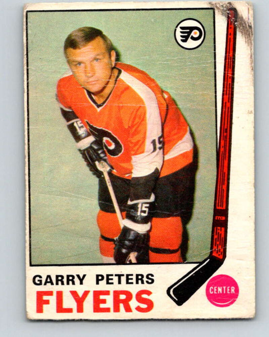1969-70 O-Pee-Chee #171 Garry Peters  Philadelphia Flyers  V1711
