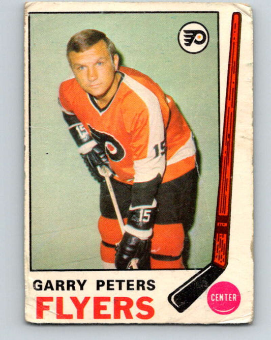 1969-70 O-Pee-Chee #171 Garry Peters  Philadelphia Flyers  V1714