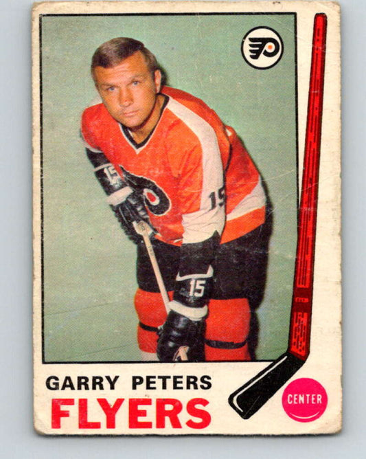 1969-70 O-Pee-Chee #171 Garry Peters  Philadelphia Flyers  V1715