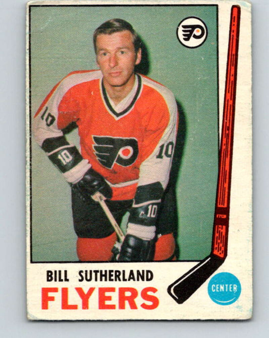 1969-70 O-Pee-Chee #172 Bill Sutherland  Philadelphia Flyers  V1718