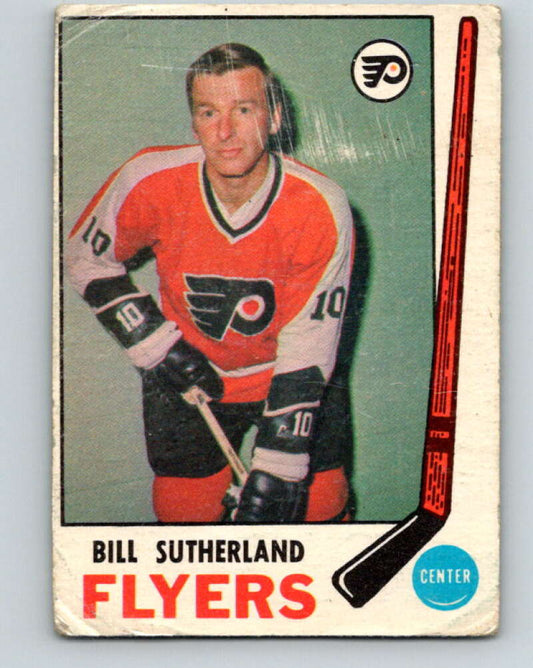1969-70 O-Pee-Chee #172 Bill Sutherland  Philadelphia Flyers  V1720