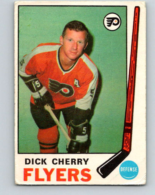 1969-70 O-Pee-Chee #173 Dick Cherry  RC Rookie Philadelphia Flyers  V1723