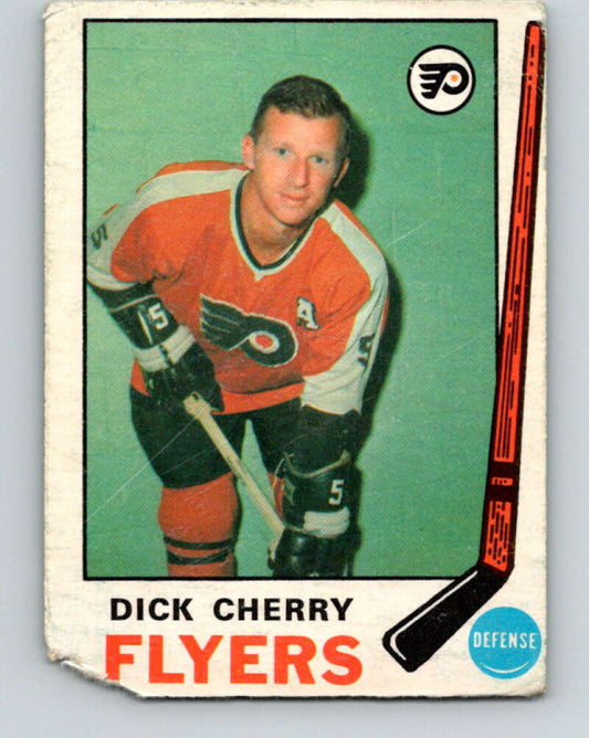 1969-70 O-Pee-Chee #173 Dick Cherry  RC Rookie Philadelphia Flyers  V1725