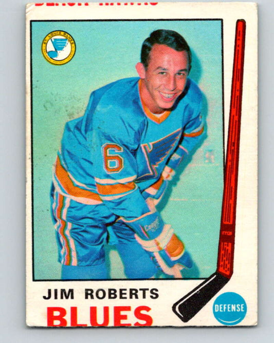 1969-70 O-Pee-Chee #174 Jim Roberts  St. Louis Blues  V1726