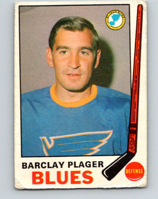 1969-70 O-Pee-Chee #176 Barclay Plager  St. Louis Blues  V1737