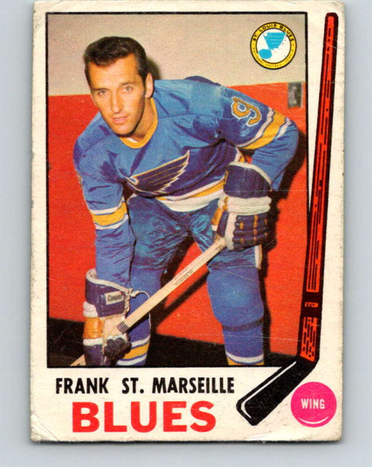 1969-70 O-Pee-Chee #177 Frank St. Marseille  RC Rookie St. Louis Blues  V1738