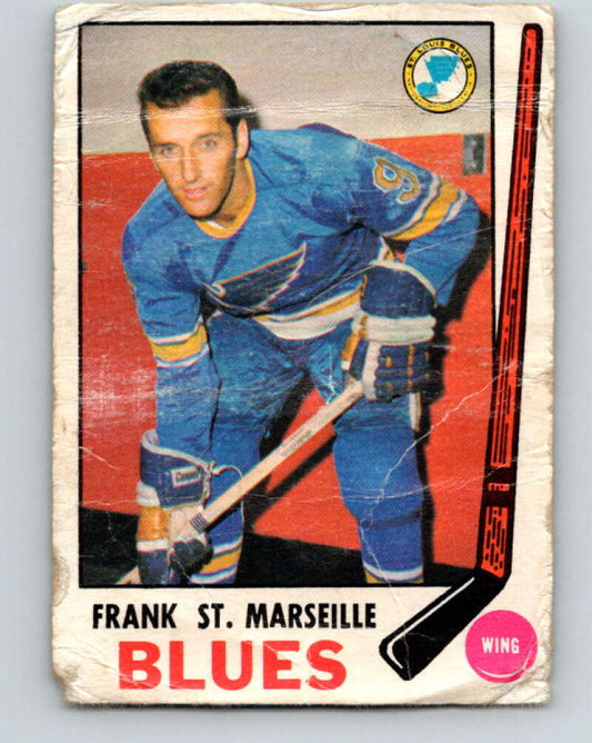 1969-70 O-Pee-Chee #177 Frank St. Marseille  RC Rookie St. Louis Blues  V1739