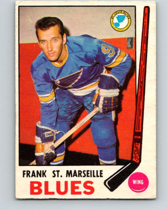 1969-70 O-Pee-Chee #177 Frank St. Marseille  RC Rookie St. Louis Blues  V1741