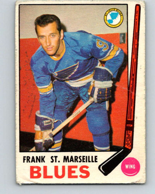 1969-70 O-Pee-Chee #177 Frank St. Marseille  RC Rookie St. Louis Blues  V1742