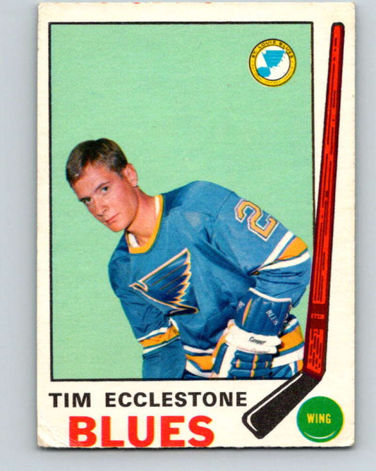 1969-70 O-Pee-Chee #179 Tim Ecclestone  St. Louis Blues  V1751