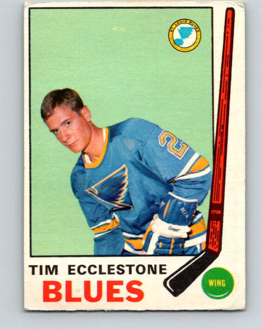 1969-70 O-Pee-Chee #179 Tim Ecclestone  St. Louis Blues  V1753