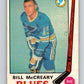 1969-70 O-Pee-Chee #181 Bill McCreary  St. Louis Blues  V1760