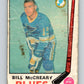 1969-70 O-Pee-Chee #181 Bill McCreary  St. Louis Blues  V1762