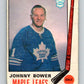 1969-70 O-Pee-Chee #187 Johnny Bower  Toronto Maple Leafs  V1798