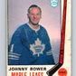 1969-70 O-Pee-Chee #187 Johnny Bower  Toronto Maple Leafs  V1806