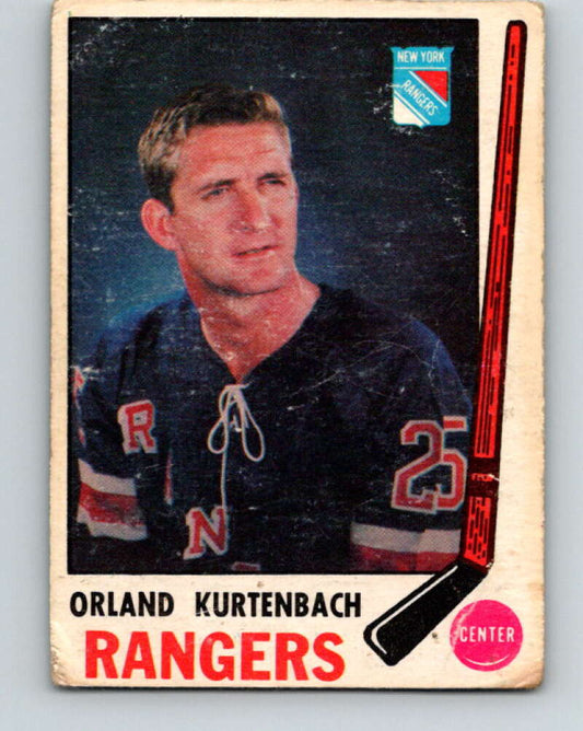 1969-70 O-Pee-Chee #188 Orland Kurtenbach  New York Rangers  V1808