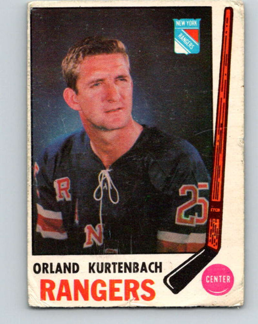 1969-70 O-Pee-Chee #188 Orland Kurtenbach  New York Rangers  V1809