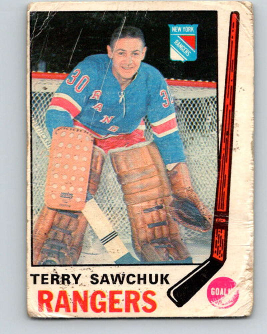 1969-70 O-Pee-Chee #189 Terry Sawchuk  New York Rangers  V1821