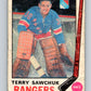 1969-70 O-Pee-Chee #189 Terry Sawchuk  New York Rangers  V1823