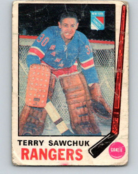 1969-70 O-Pee-Chee #189 Terry Sawchuk  New York Rangers  V1823
