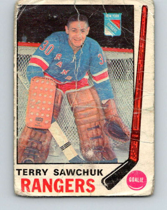 1969-70 O-Pee-Chee #189 Terry Sawchuk  New York Rangers  V1824