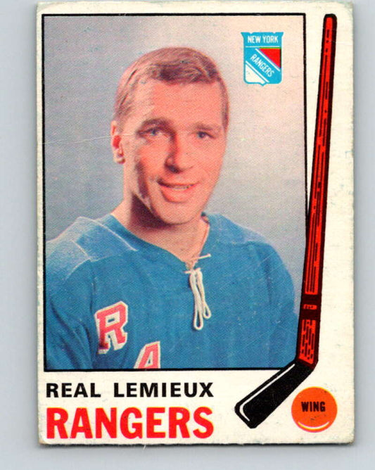1969-70 O-Pee-Chee #190 Real Lemieux  New York Rangers  V1826