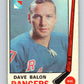 1969-70 O-Pee-Chee #191 Dave Balon  New York Rangers  V1831